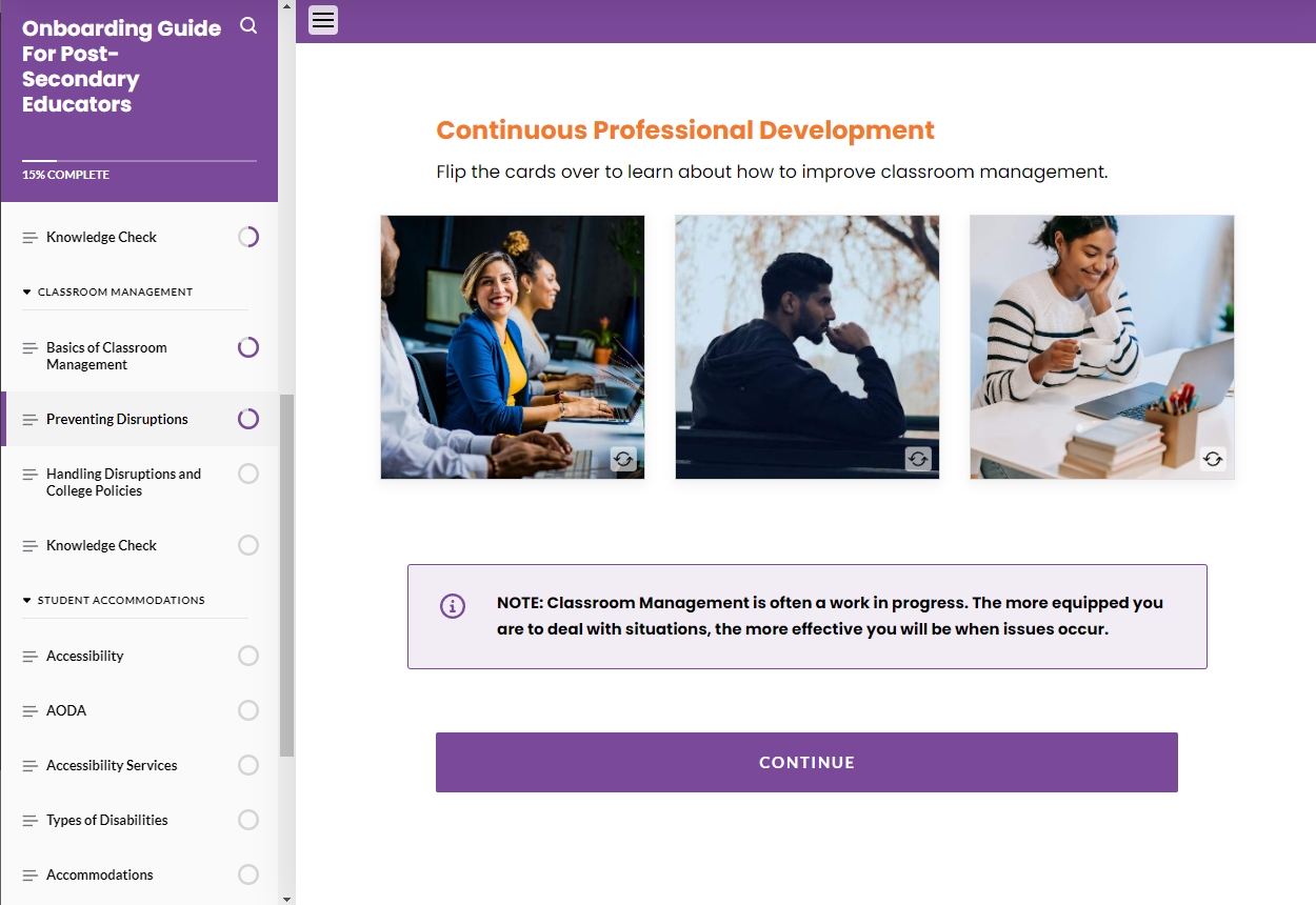 professional development